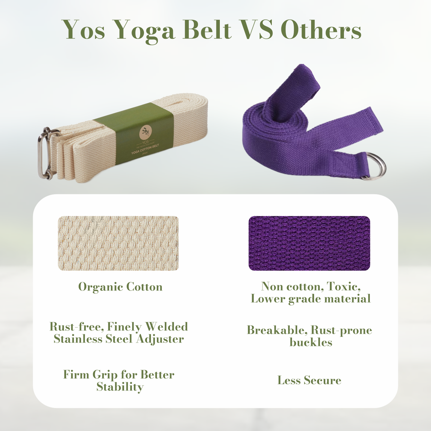 Cotton Yoga Belt