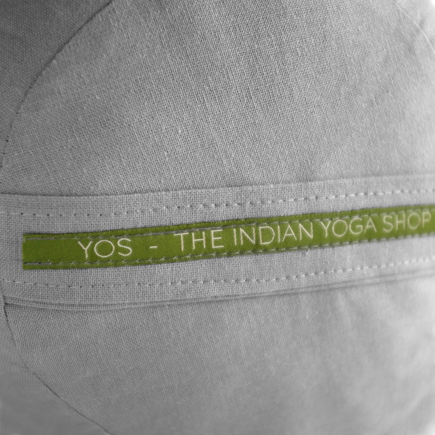 cotton yoga bolster by yos the indian yoga shop