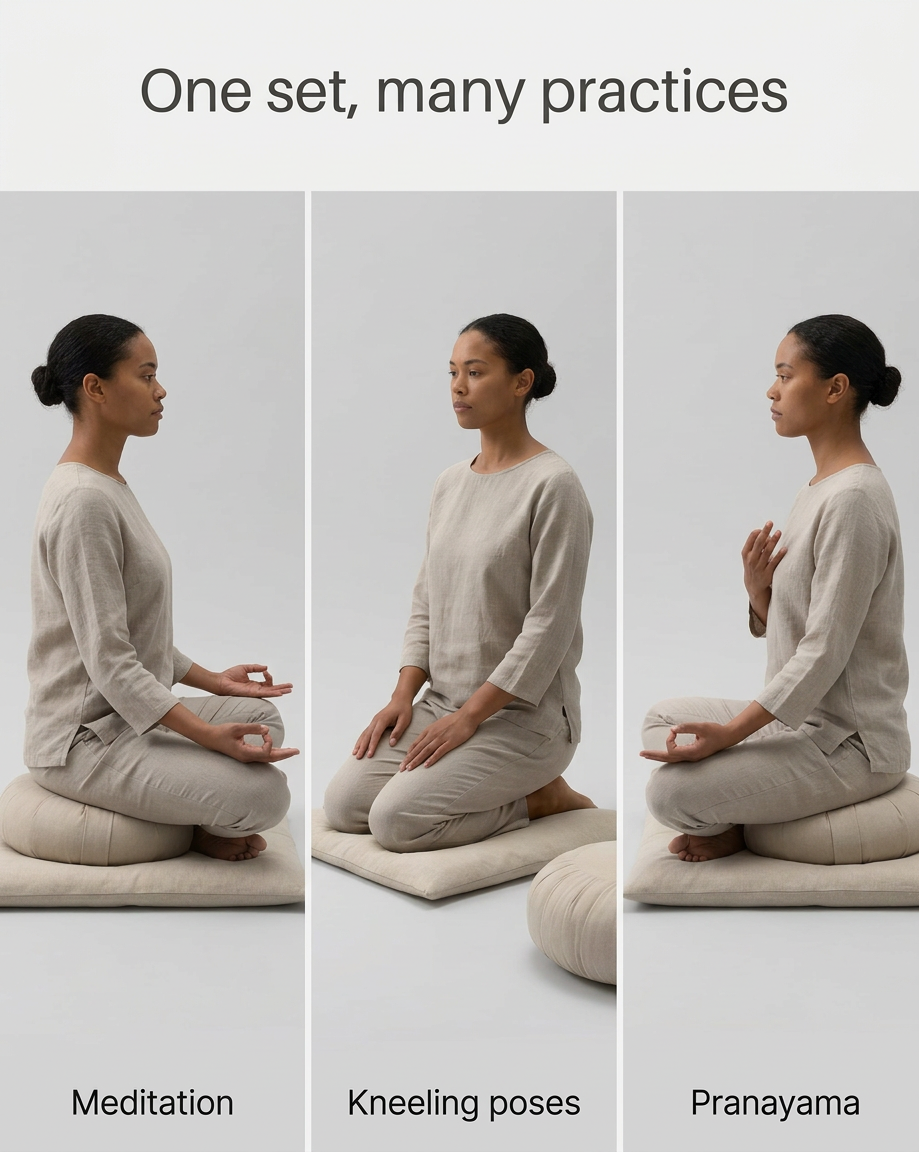 Square Zabuton Meditation Cushion