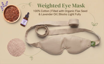 Weighted Flax Seeds Eye Mask (Pack of 2)