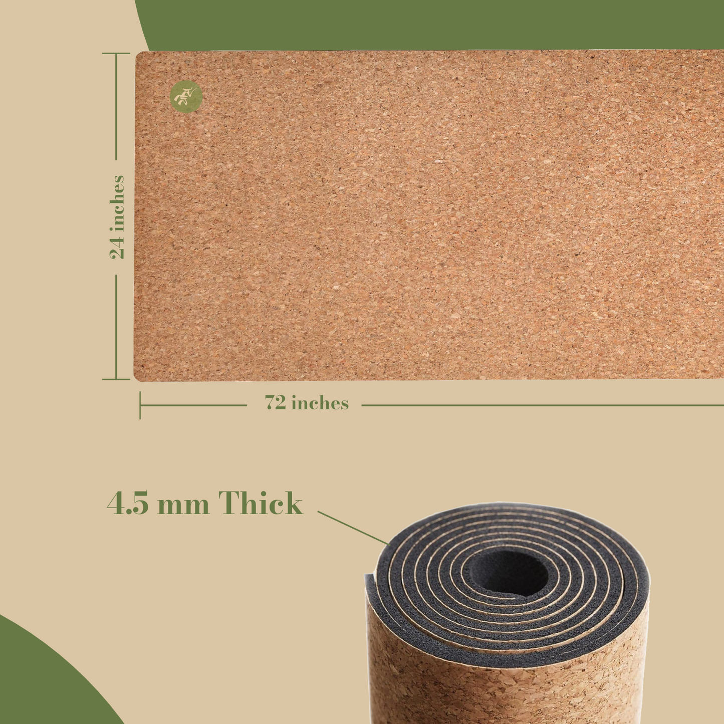 Pro Cork Yoga Mat
