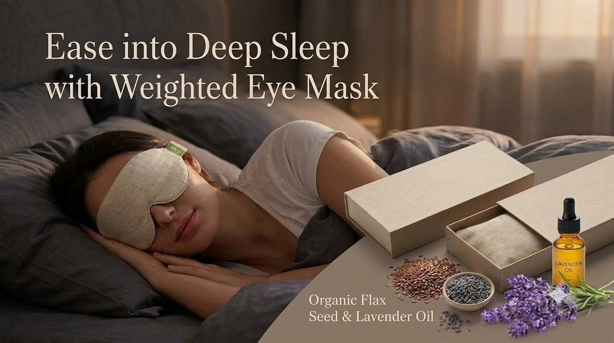 Weighted Flax Seeds Eye Mask (Pack of 2)