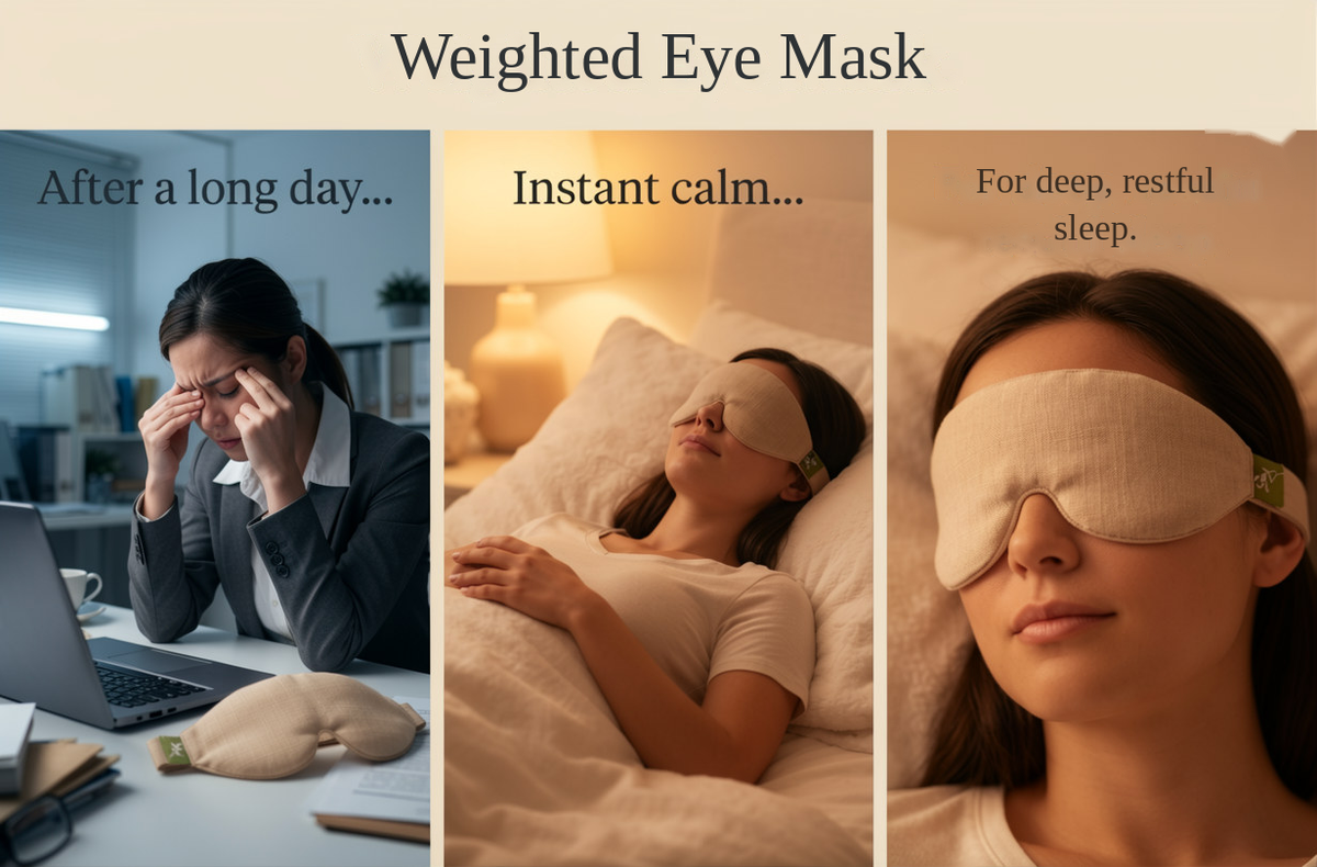 Weighted Flax Seeds Eye Mask (Pack of 2)