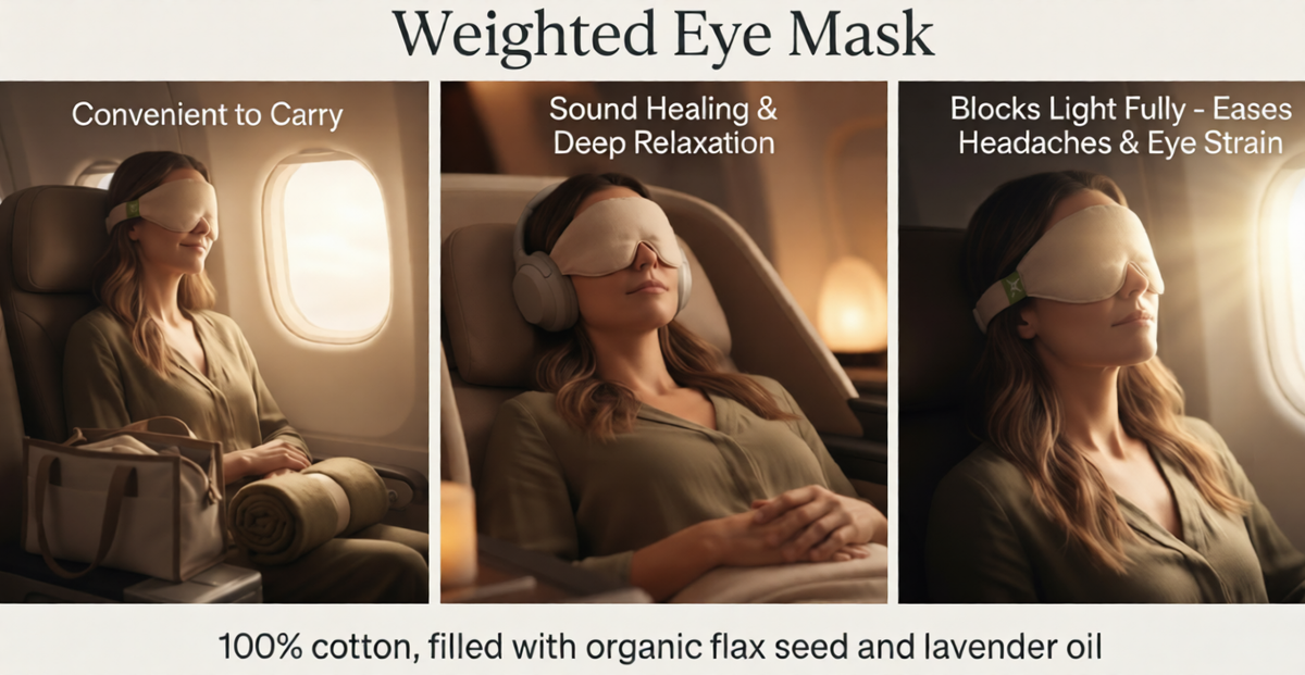 Weighted Flax Seeds Eye Mask (Pack of 2)
