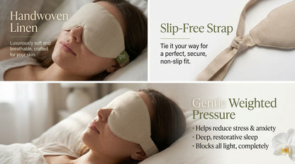 Weighted Flax Seeds Eye Mask (Pack of 2)
