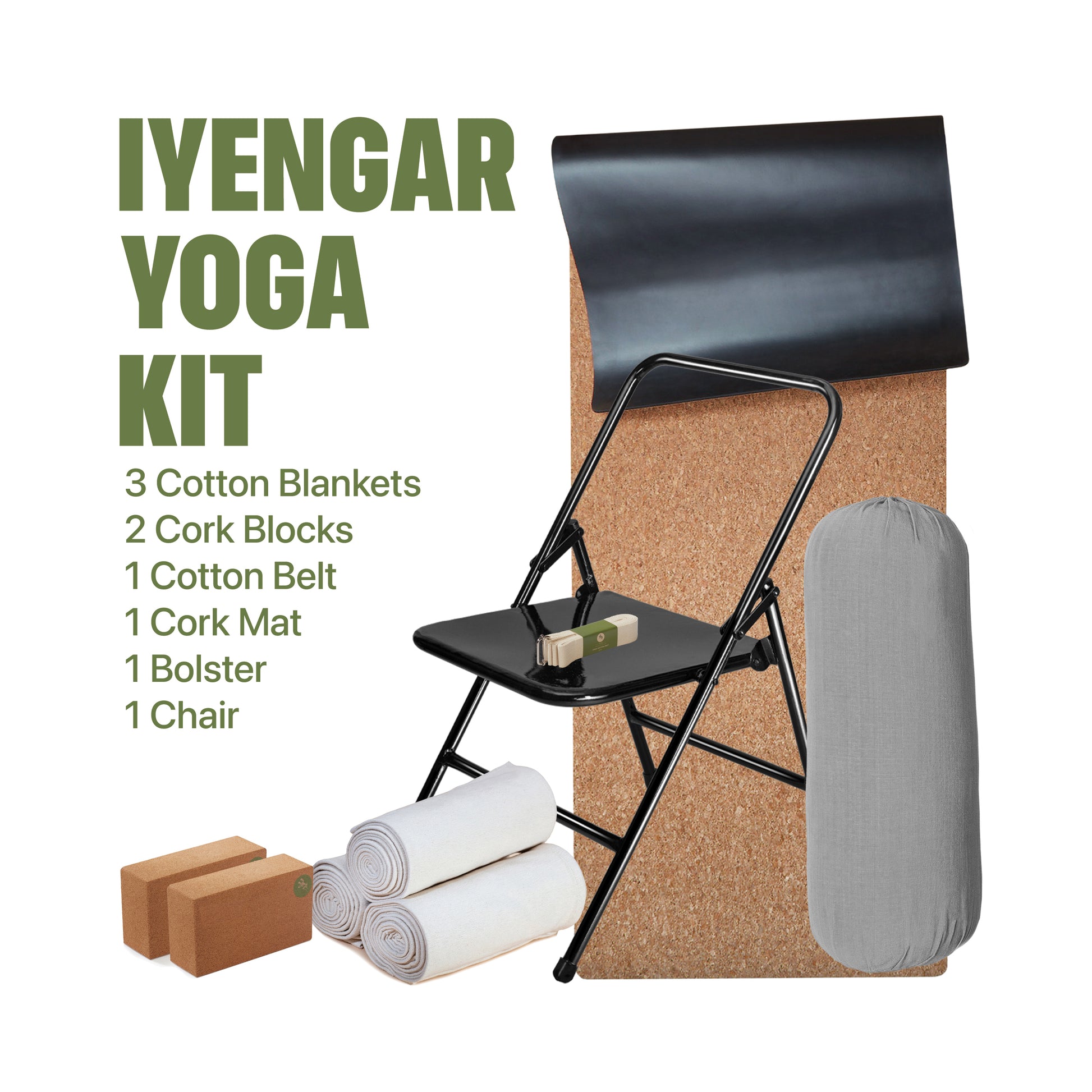 Iyengar Yoga Props and Accessories for Precision and Alignment in